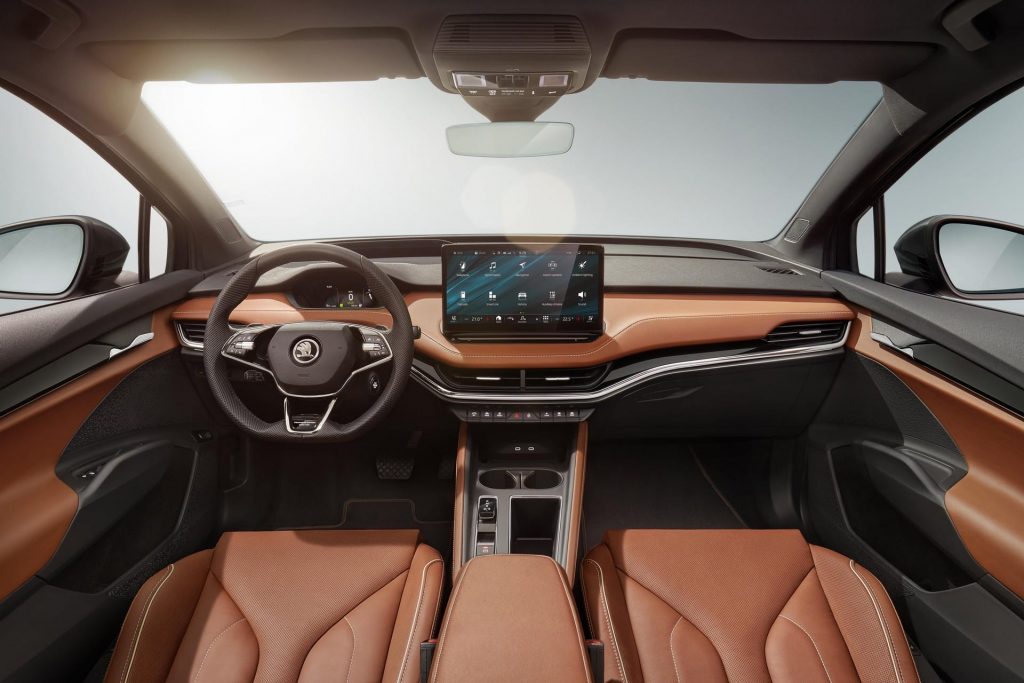 Skoda Enyaq Interior Brown