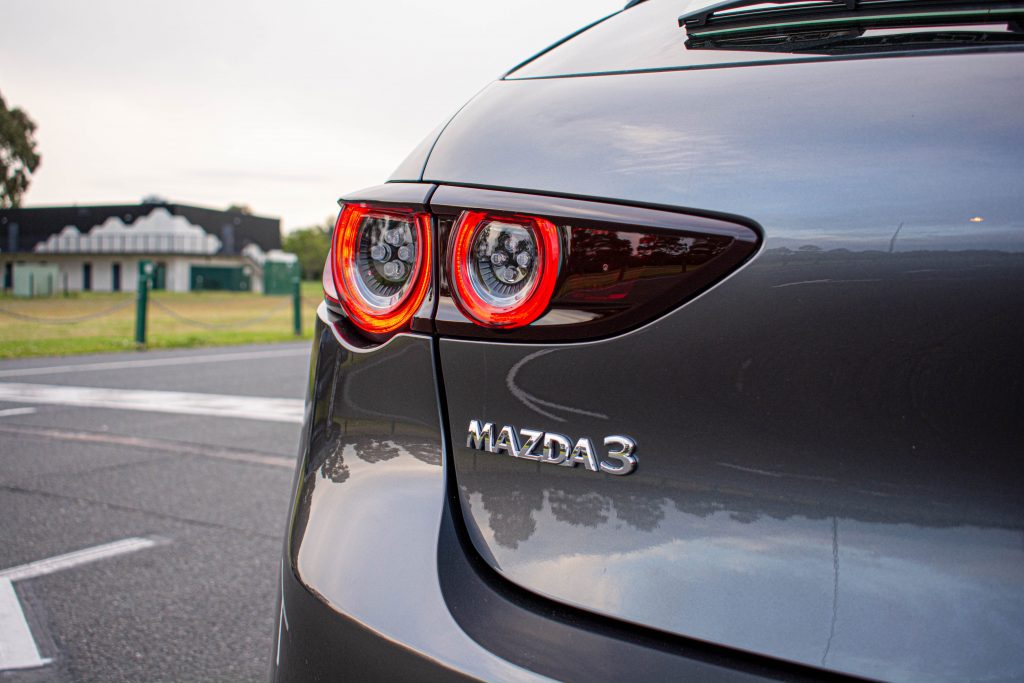 Mazda 3 rear