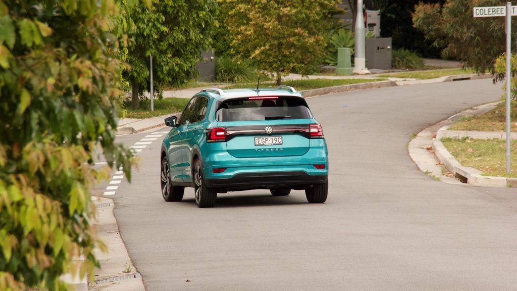 2020 Volkswagen T-Roc 85TSI Style rear driving