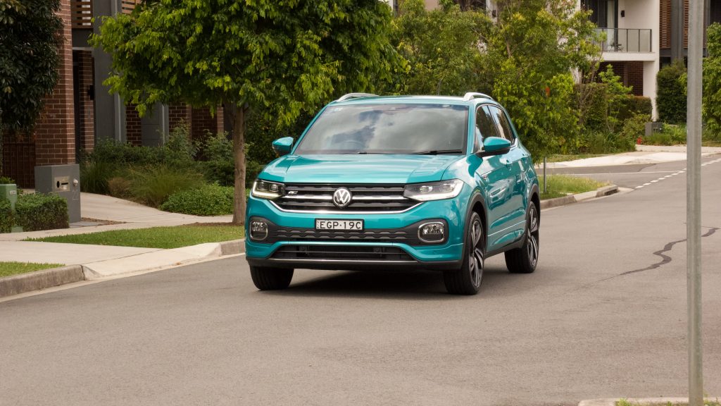 2020 Volkswagen T-Roc 85TSI Style front driving