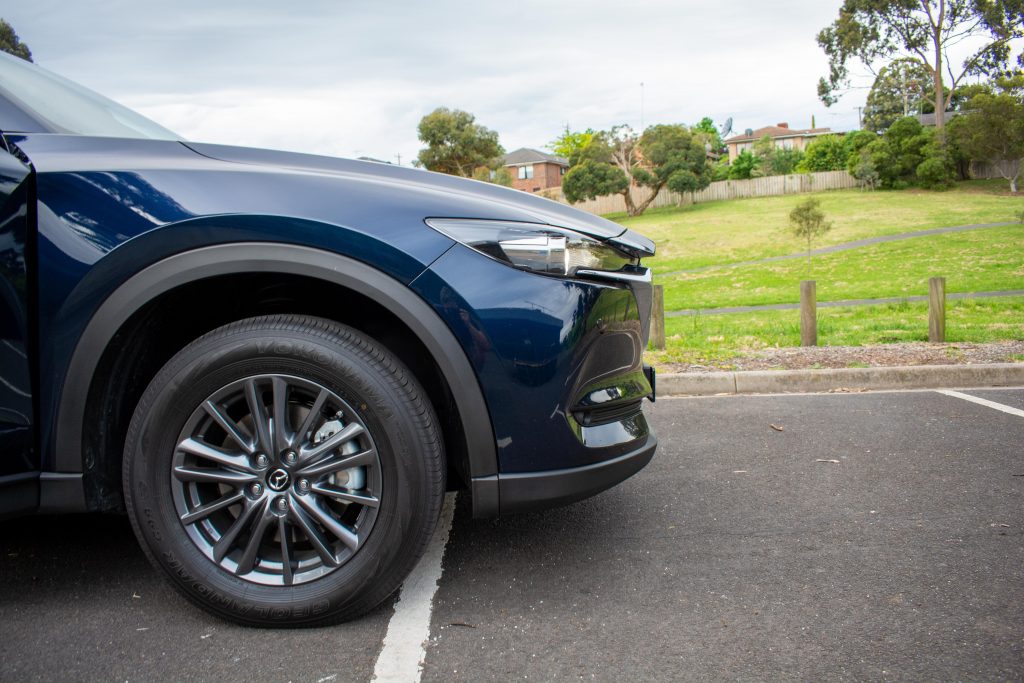 Dark Blue Mazda CX-8