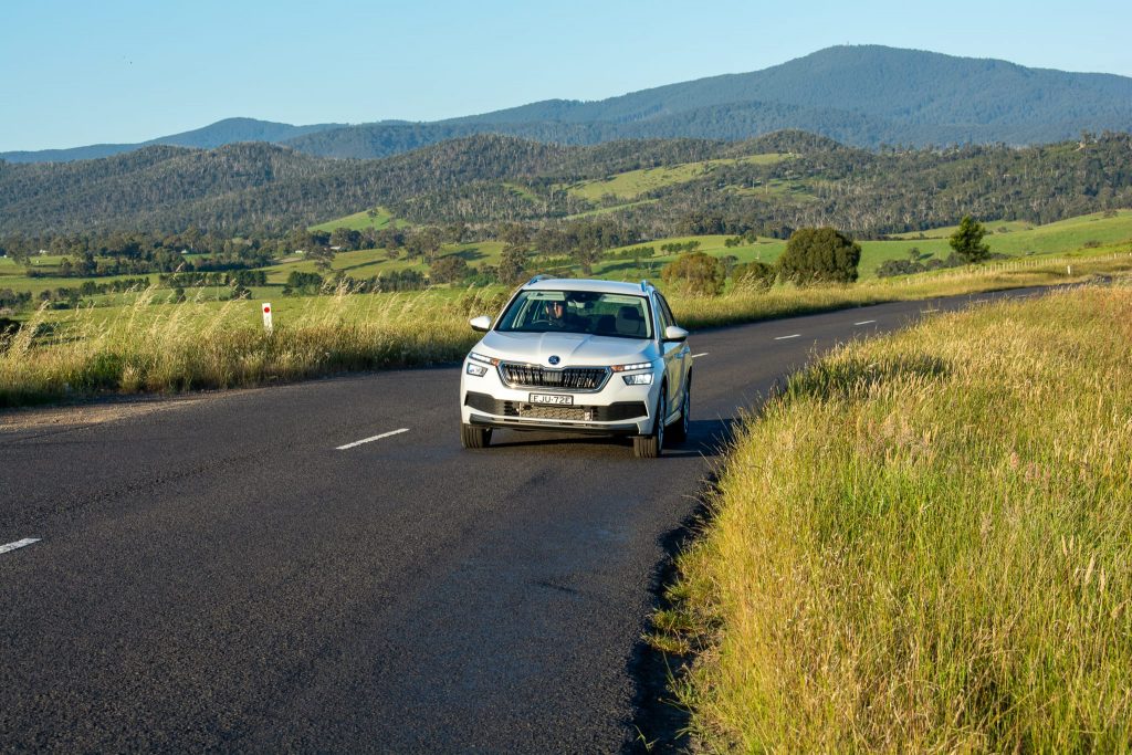 2020 Skoda Kamiq front white