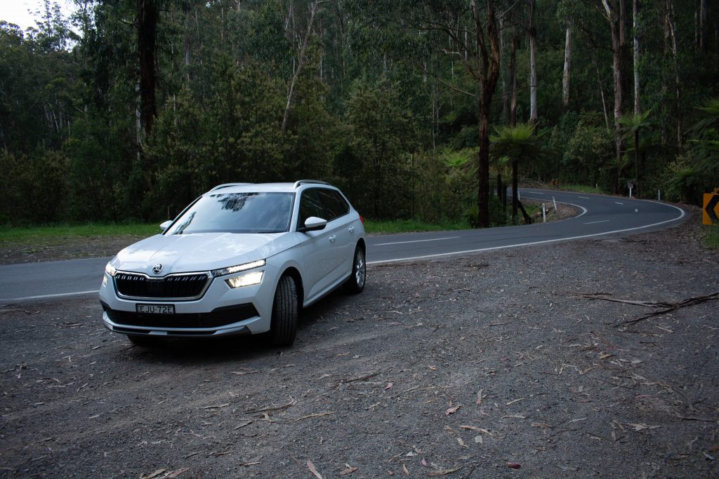 2020 Skoda Kamiq front white