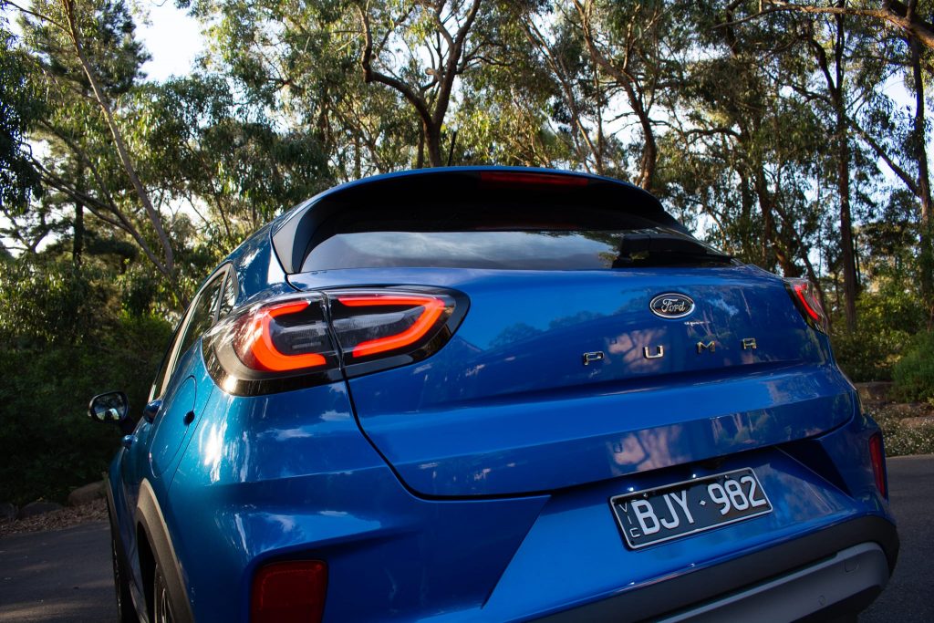 Blue 2020 Ford Puma