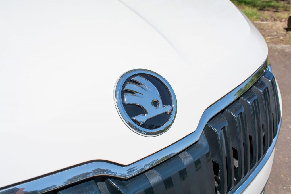 Skoda Karoq badge