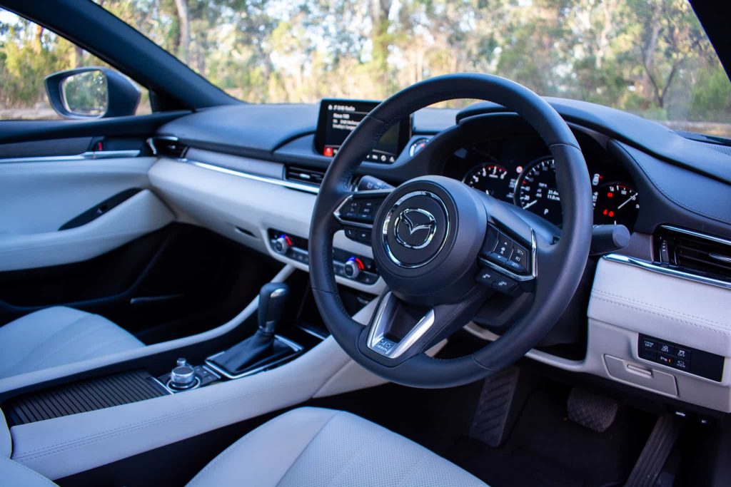 Grey 2021 Mazda 6 Interior