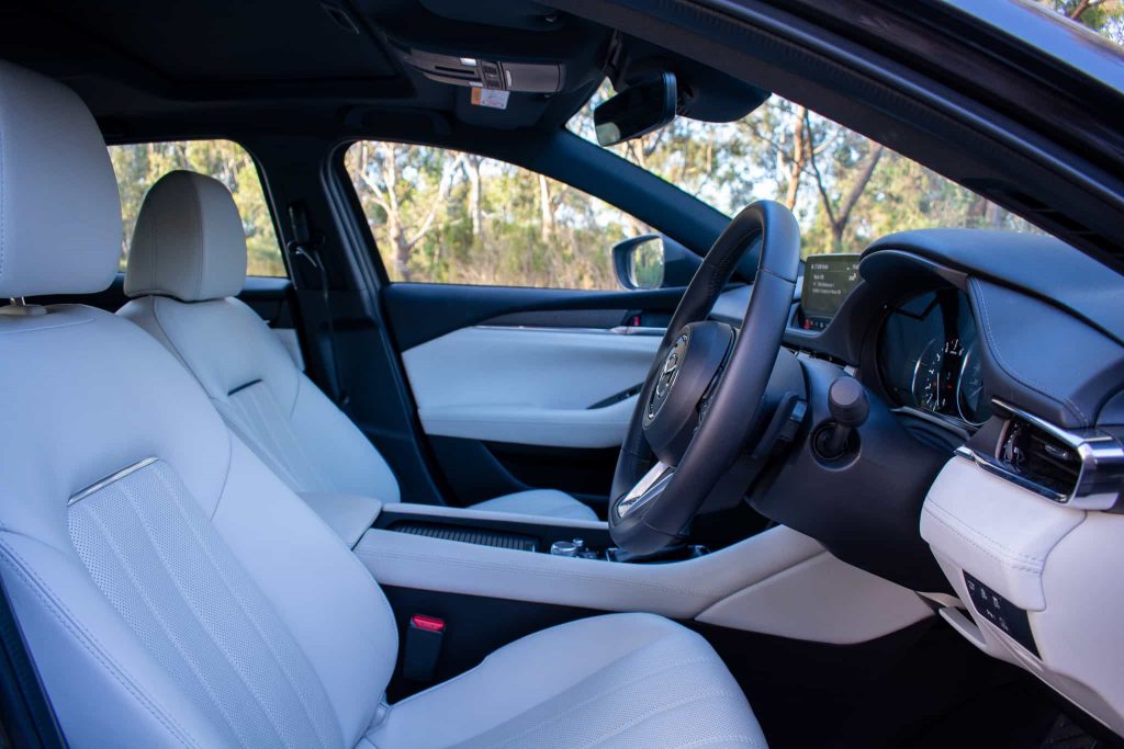 Grey 2021 Mazda 6 Interior