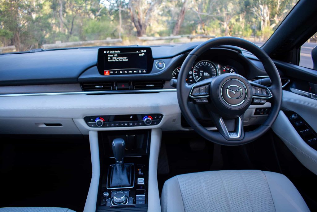 Grey 2021 Mazda 6 Interior