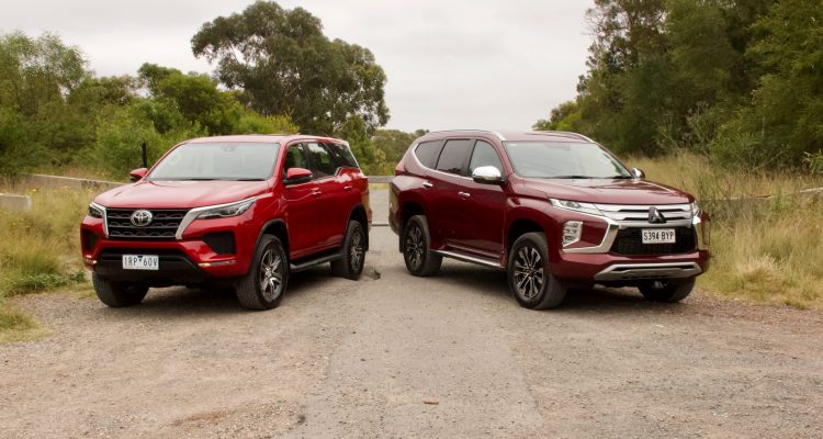 2021 Toyota Fortuner 2021 Mitsubishi Pajero Sport