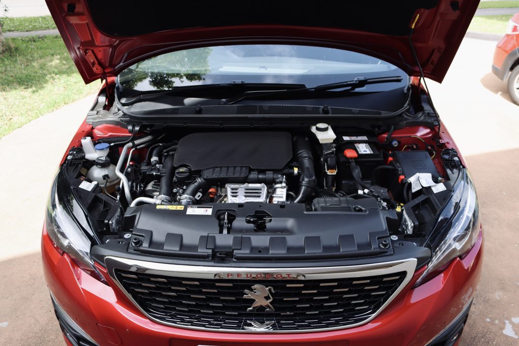 2020 Peugeot 308 three-cylinder 1.2-litre turbo