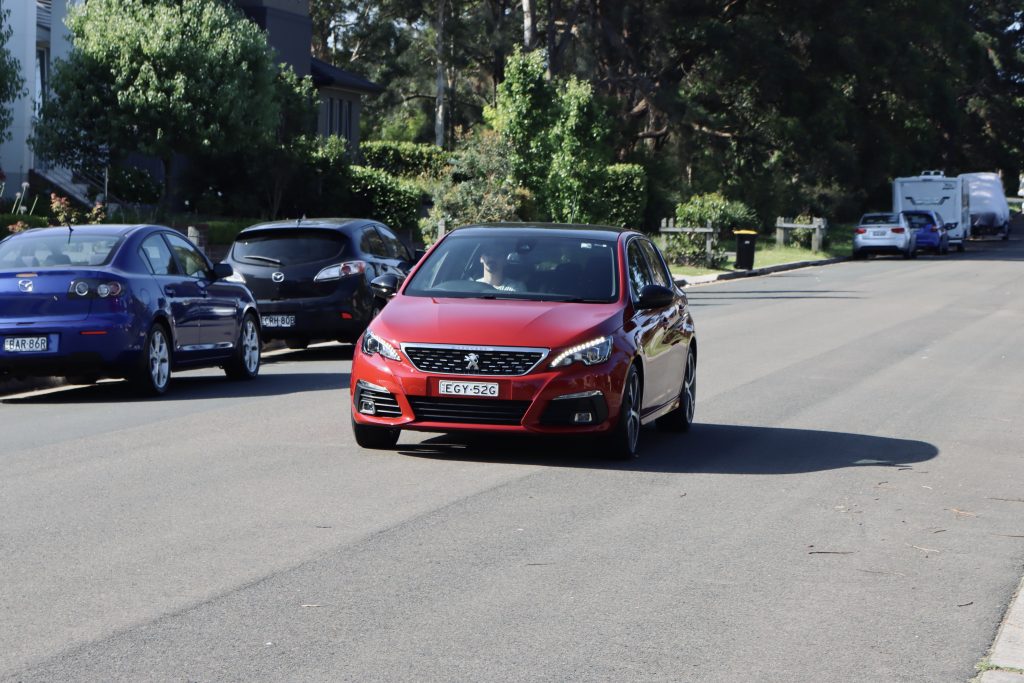 2020 Peugeot 308 driving