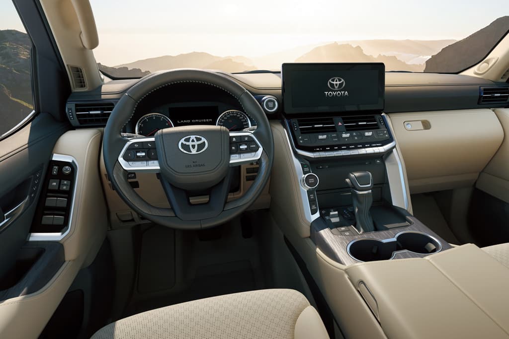 Toyota LandCruiser 300 Series interior