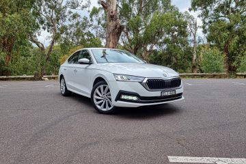 White 2021 Skoda Octavia