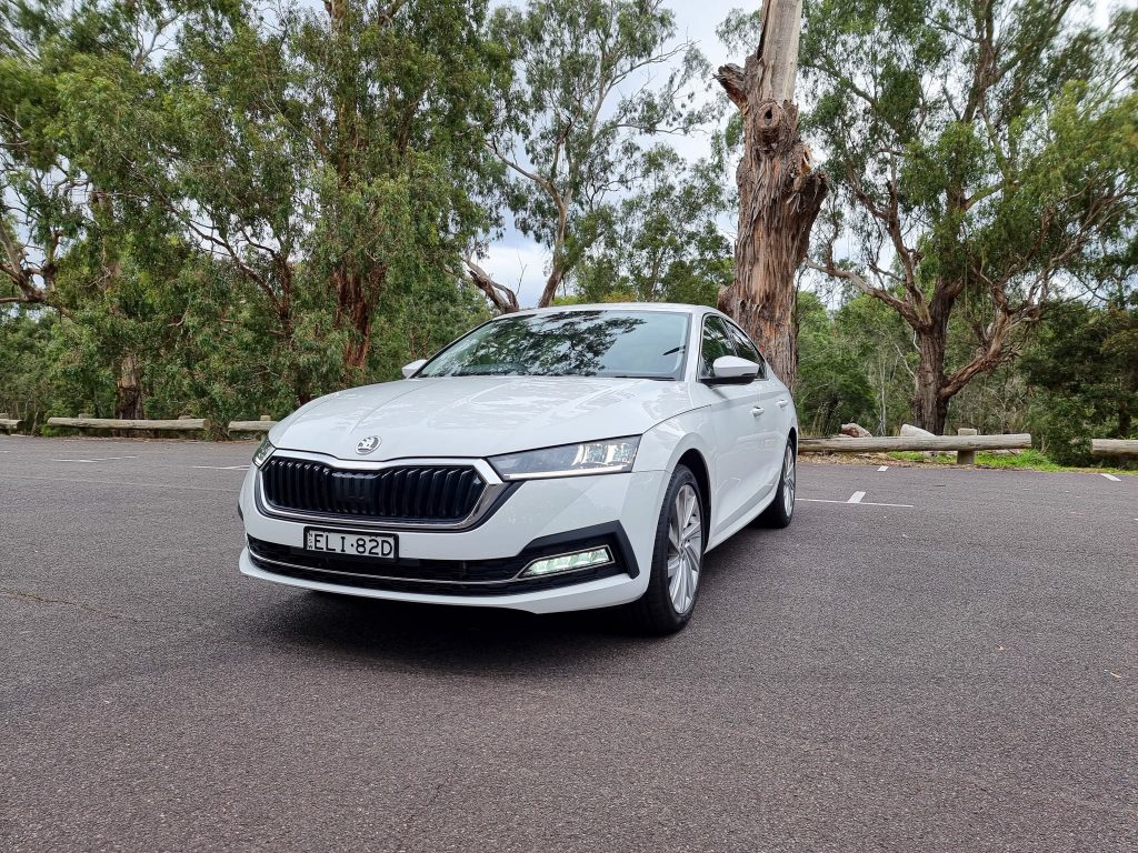 White 2021 Skoda Octavia