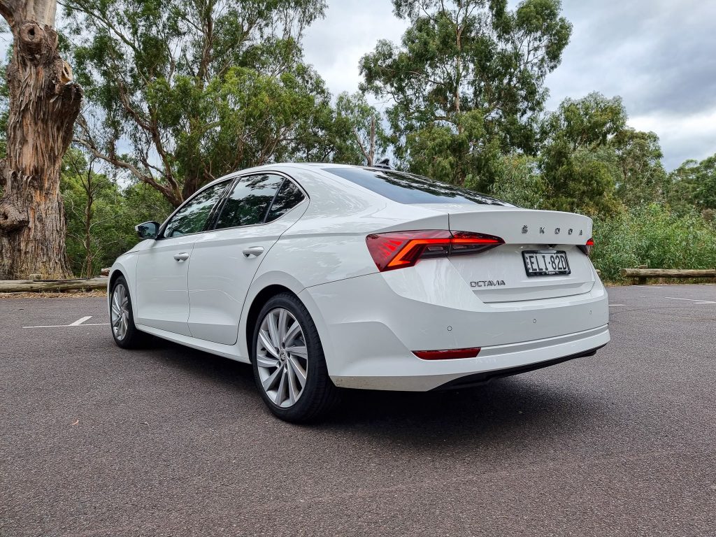 White 2021 Skoda Octavia