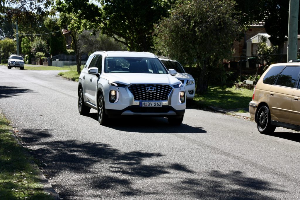 2021 Hyundai Palisade driving