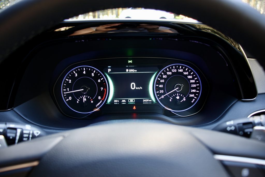 2021 Hyundai Palisade instrument cluster