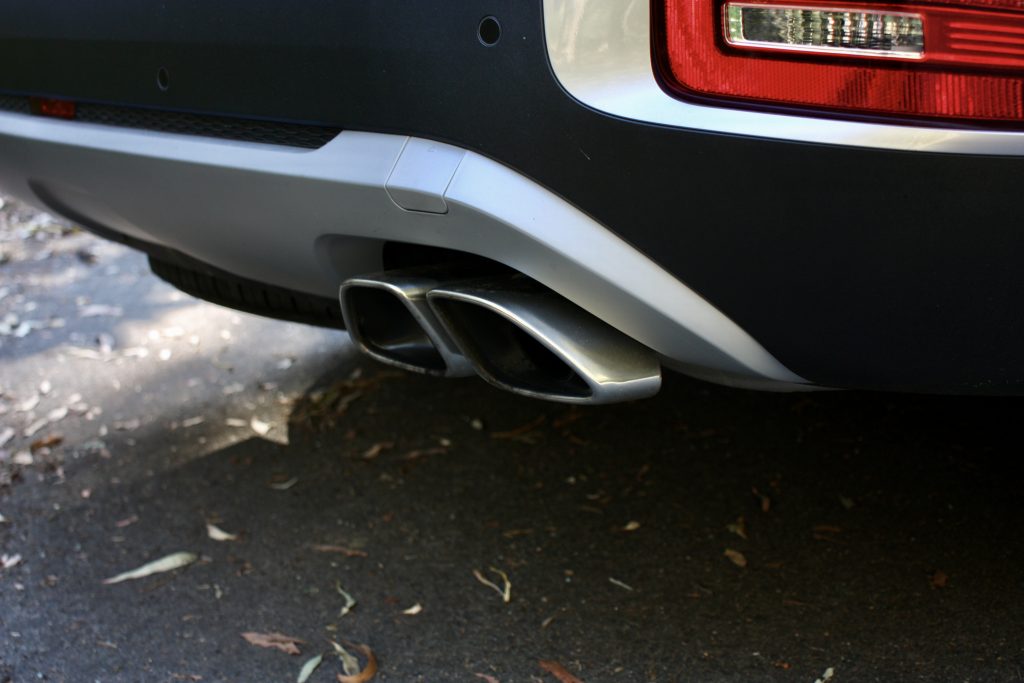 2021 Hyundai Palisade exhaust tips