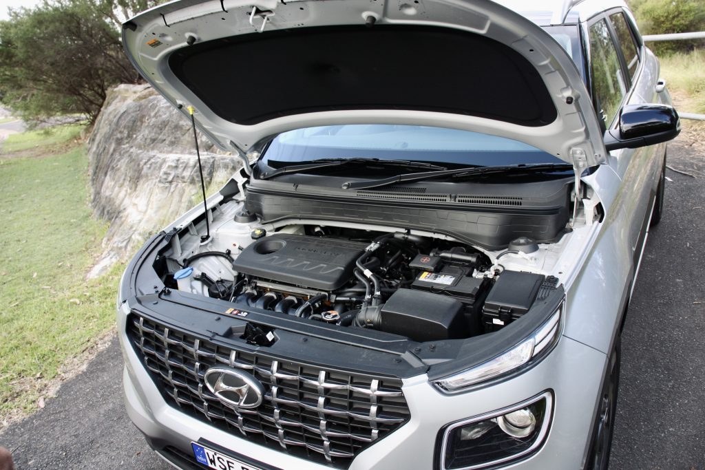 2021 Hyundai Venue Elite 1.6-litre engine