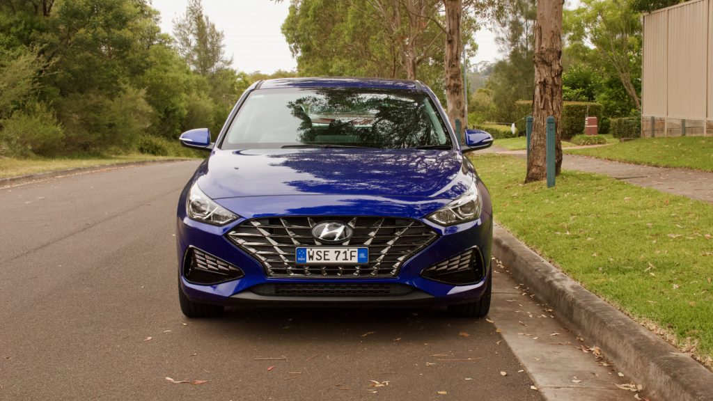 2021 Hyundai i30 Elite Intense Blue