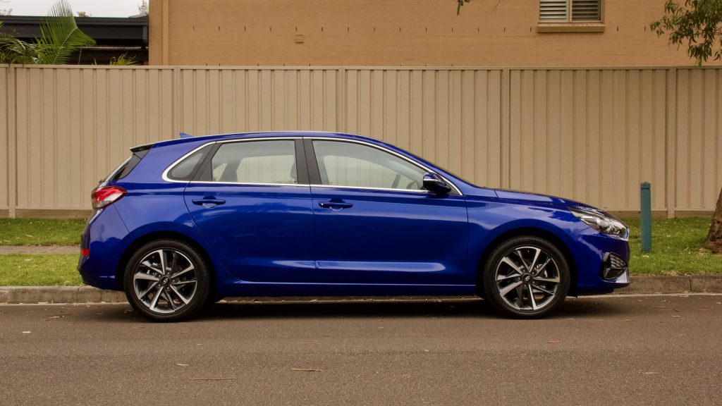 2021 Hyundai i30 Elite profile