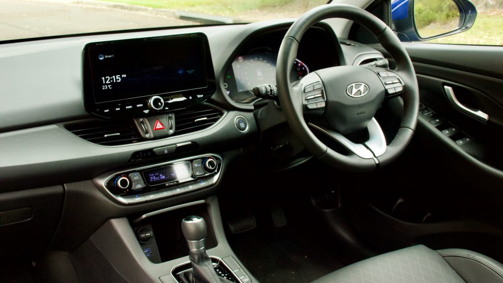 2021 Hyundai i30 Elite Interior