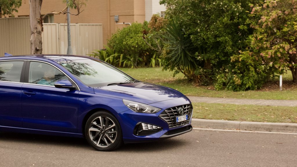 2021 Hyundai i30 Elite driving