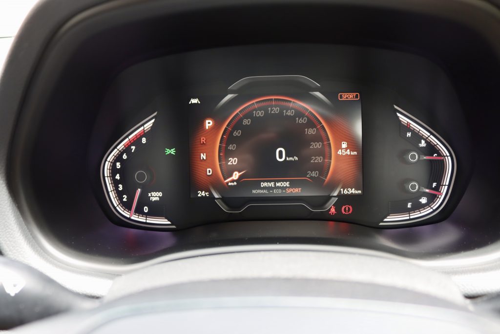 2021 Hyundai i30 7.0-inch digital instruments