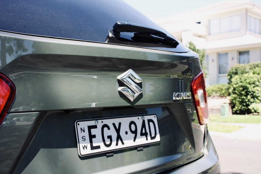 2021 Suzuki Ignis GLX bootlid