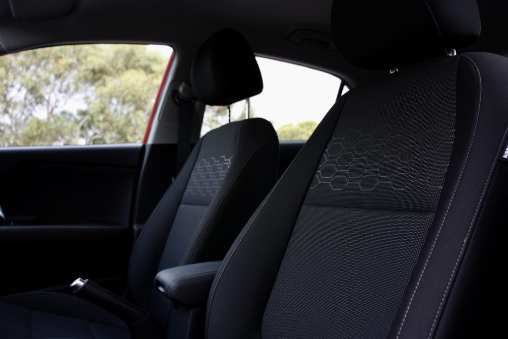 2021 Kia Rio Sport cloth upholstery