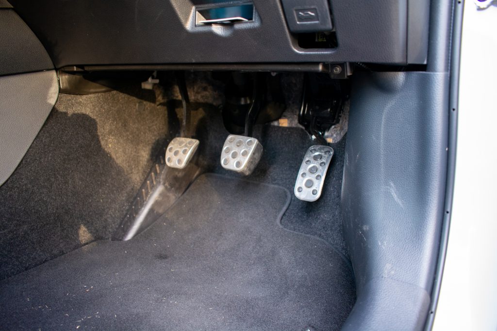 2021 Toyota GR Yaris pedals