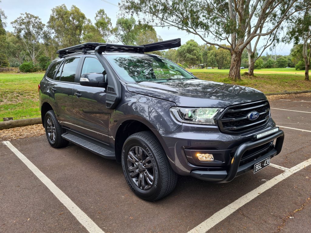 2021 Ford Ranger grey