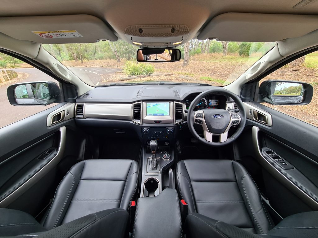 2021 Ford Ranger interior
