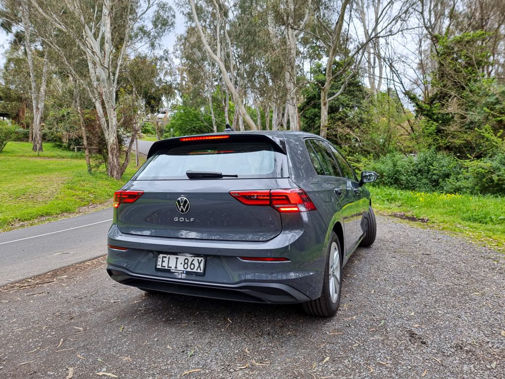 2021 VV Golf Mk8 rear