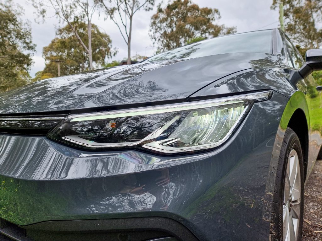 2021 VV Golf Mk8 headlights