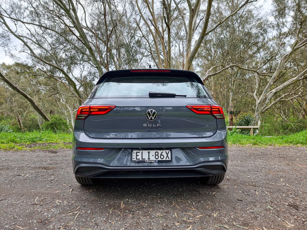 2021 VV Golf Mk8 rear