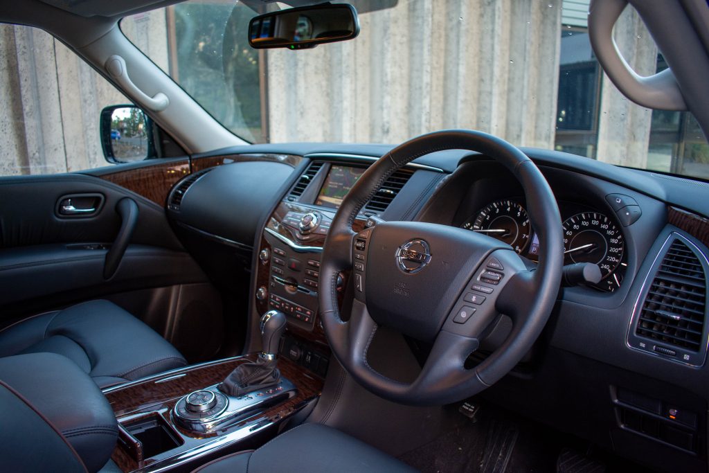 2021 Nissan Patrol interior