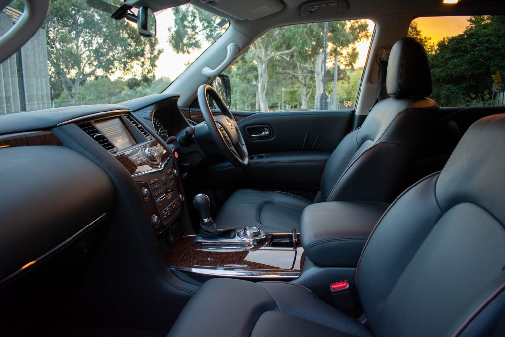 2021 Nissan Patrol interior