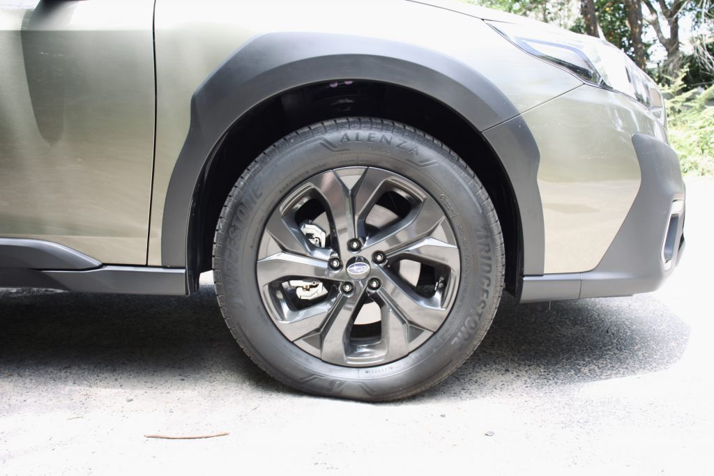 Subaru Outback with Bridgestone tyres