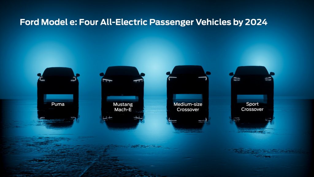 Ford Passenger EV lineup