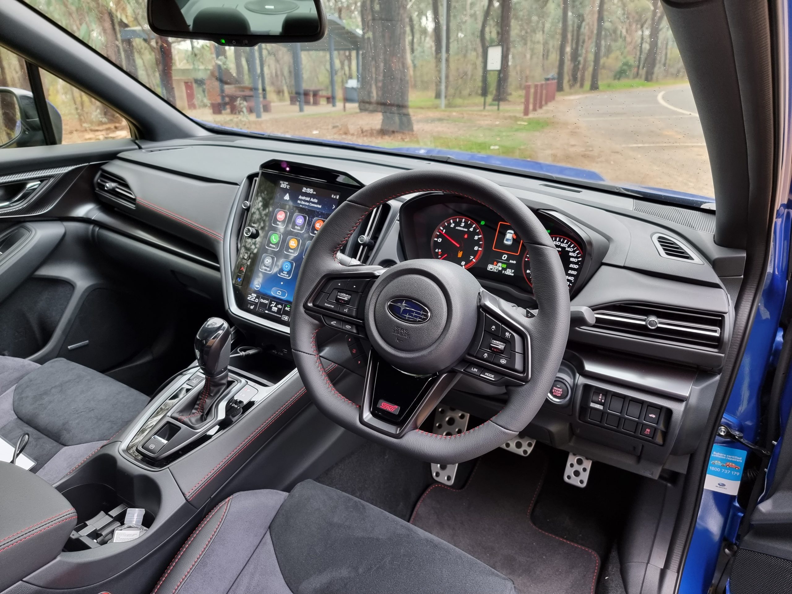 2023 Subaru WRX interior