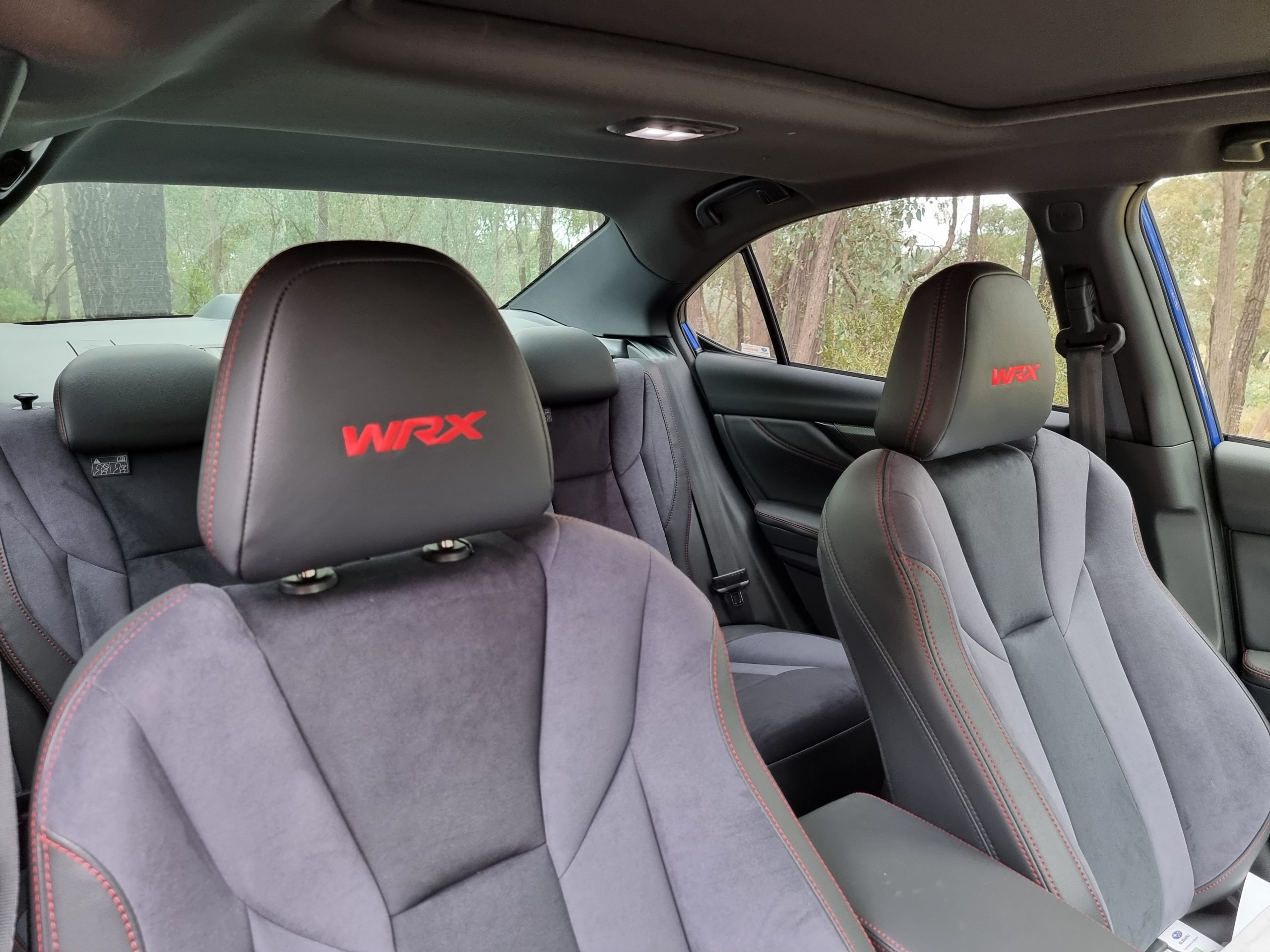 2023 Subaru WRX interior