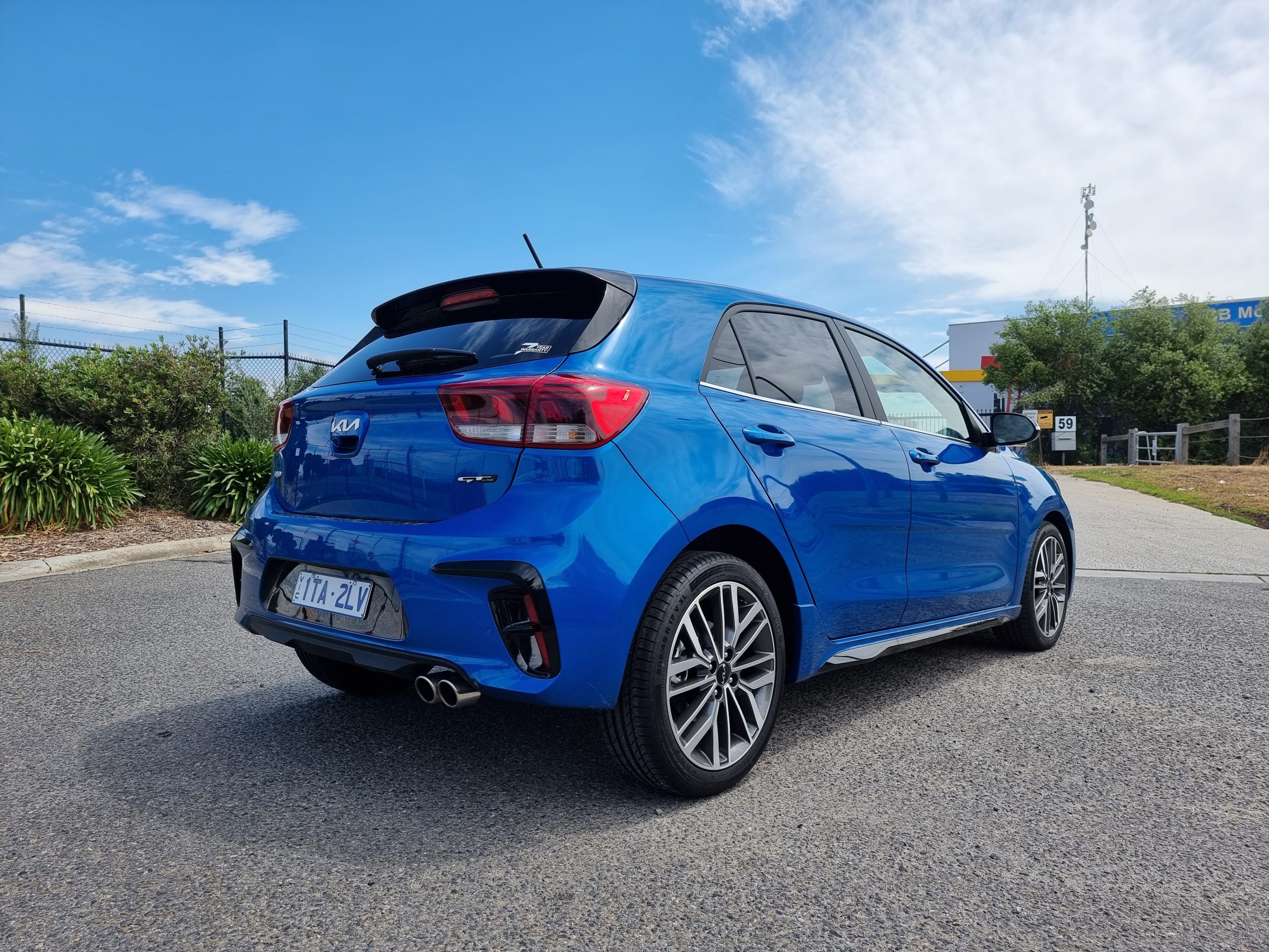 Kia Rio rear