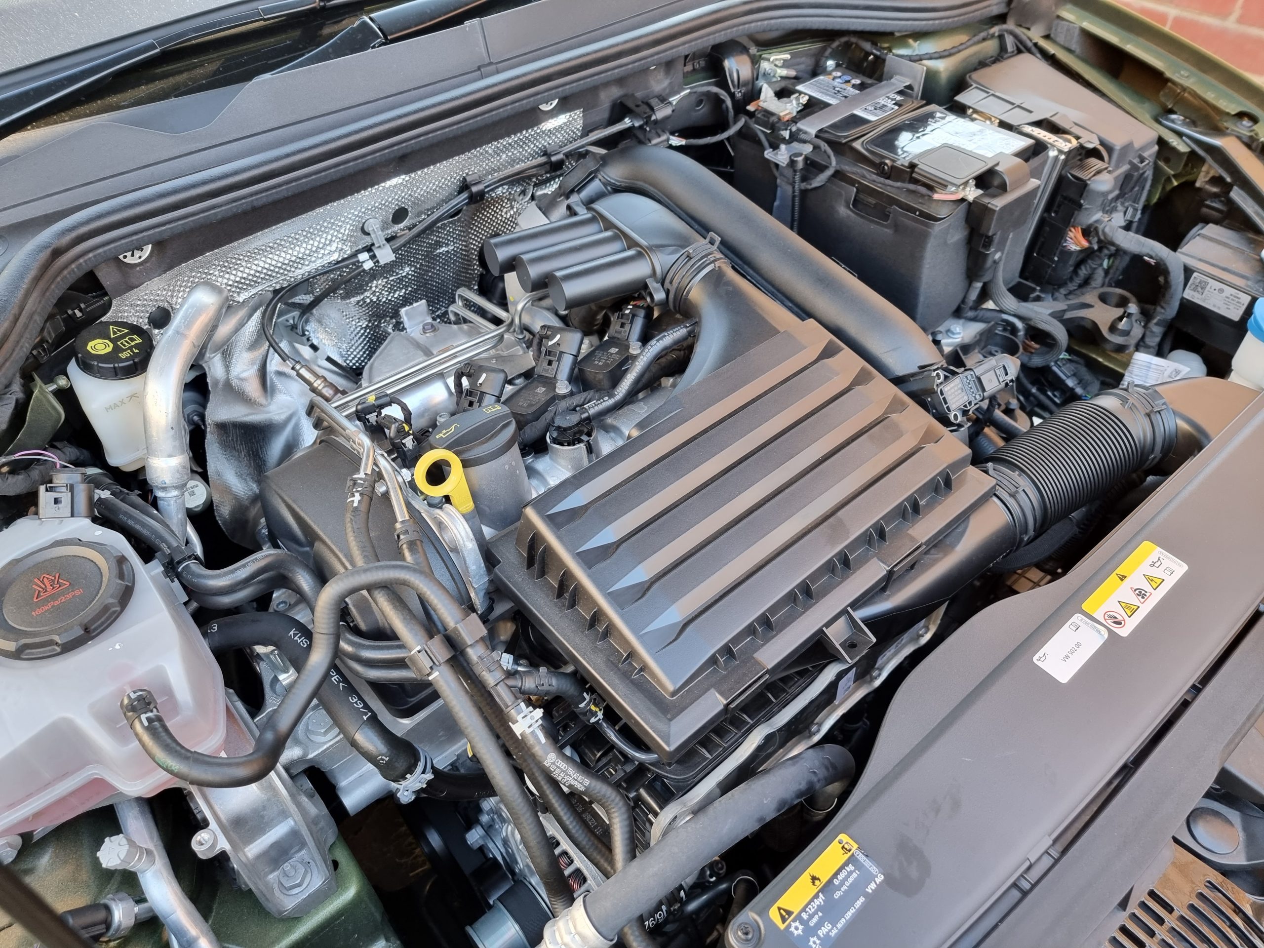2022 VW Golf Wagon engine