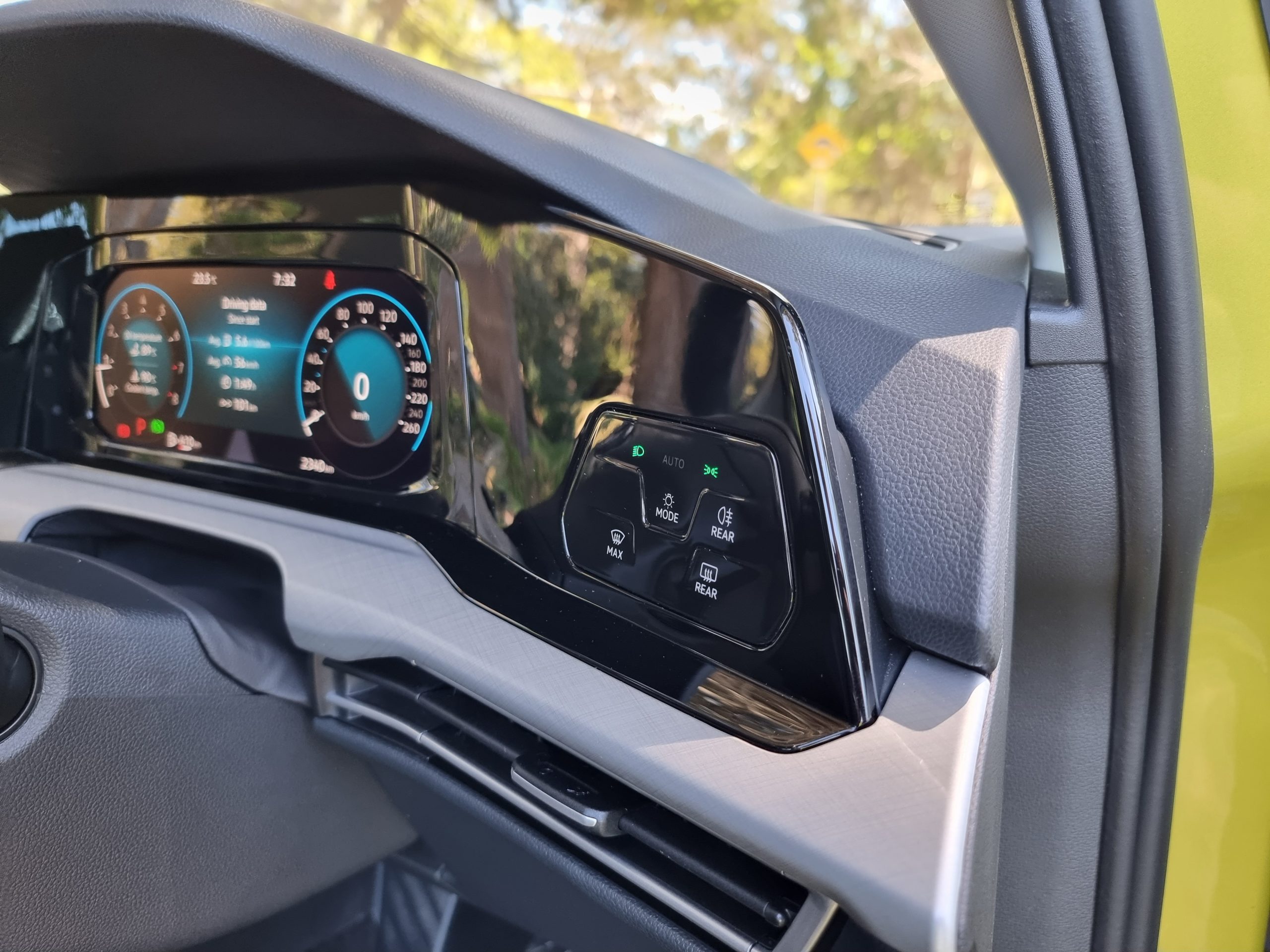 2022 VW Golf Wagon interior