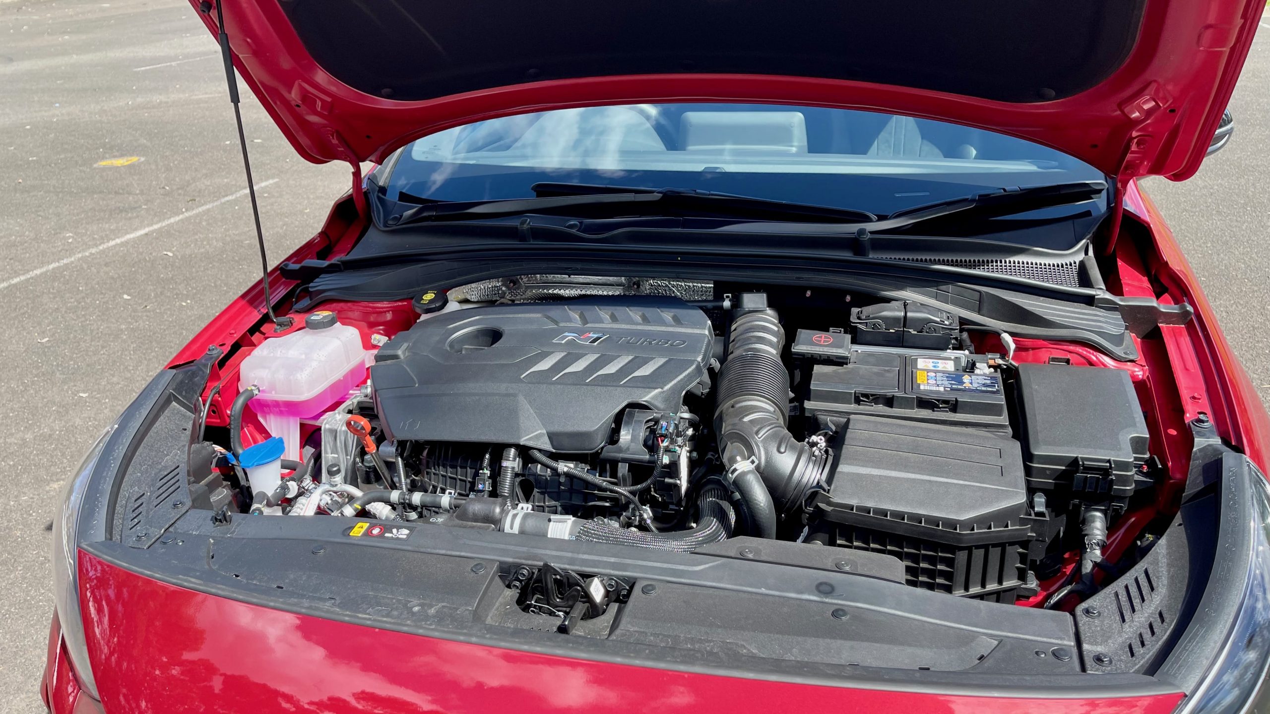 2022 Hyundai i30 N Fastback engine
