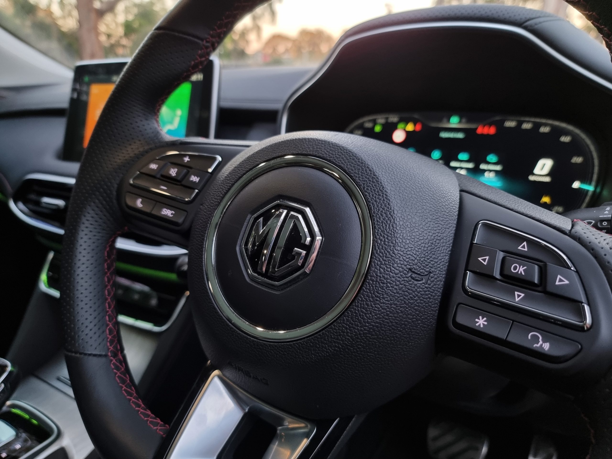 2022 MG HS PHEV interior