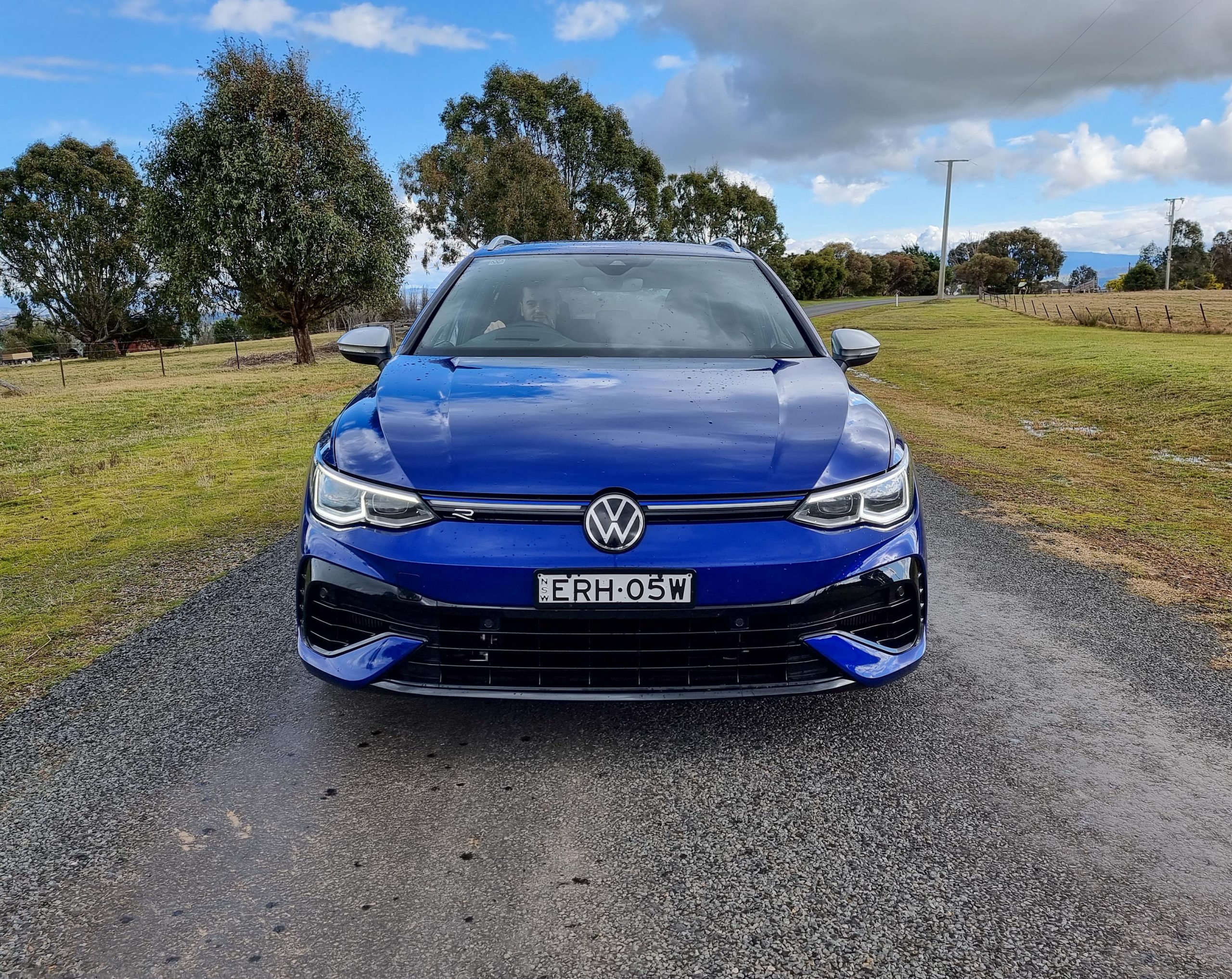 2022 VW Golf R Wagon front