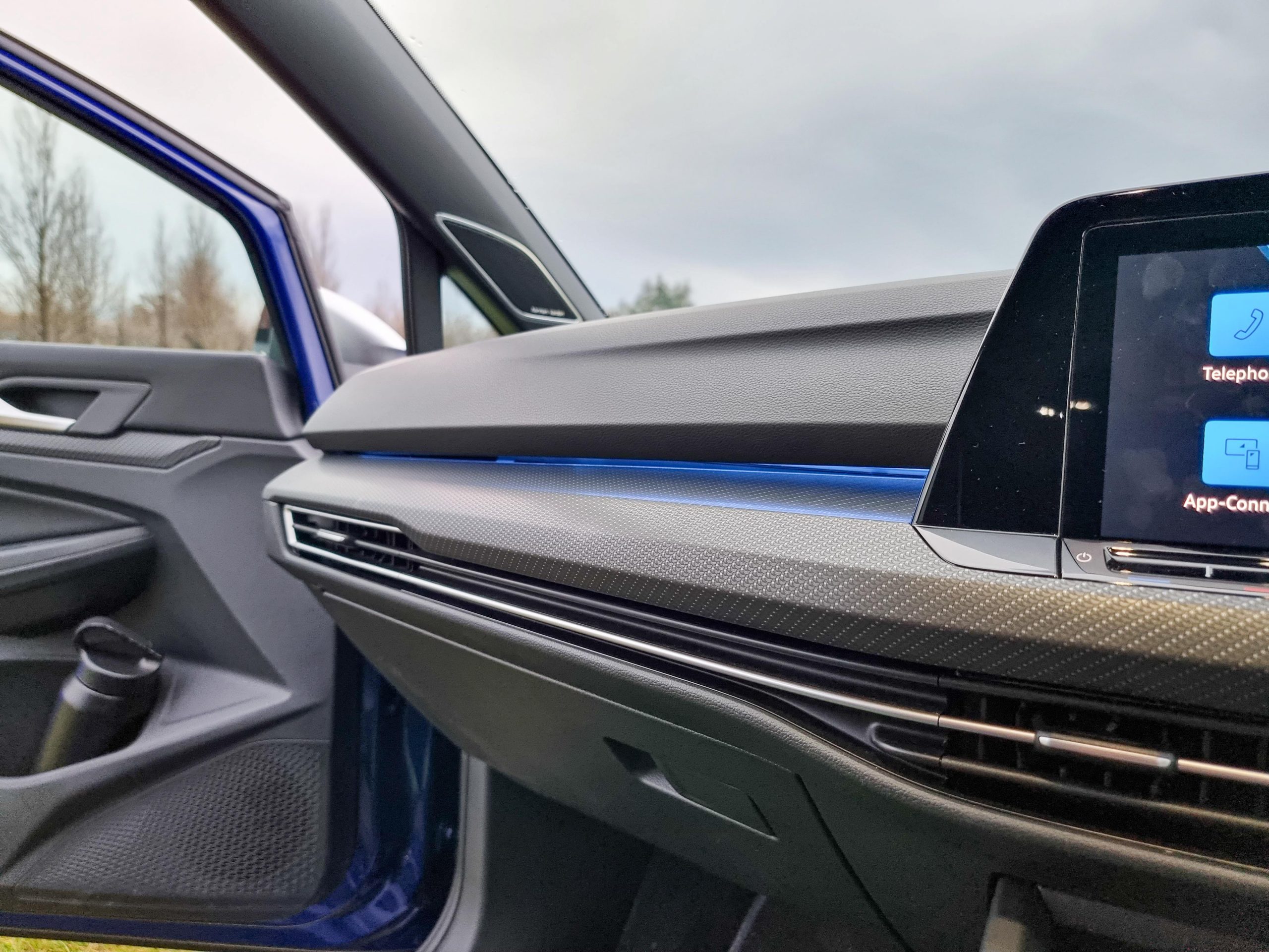 2022 VW Golf R Wagon interior