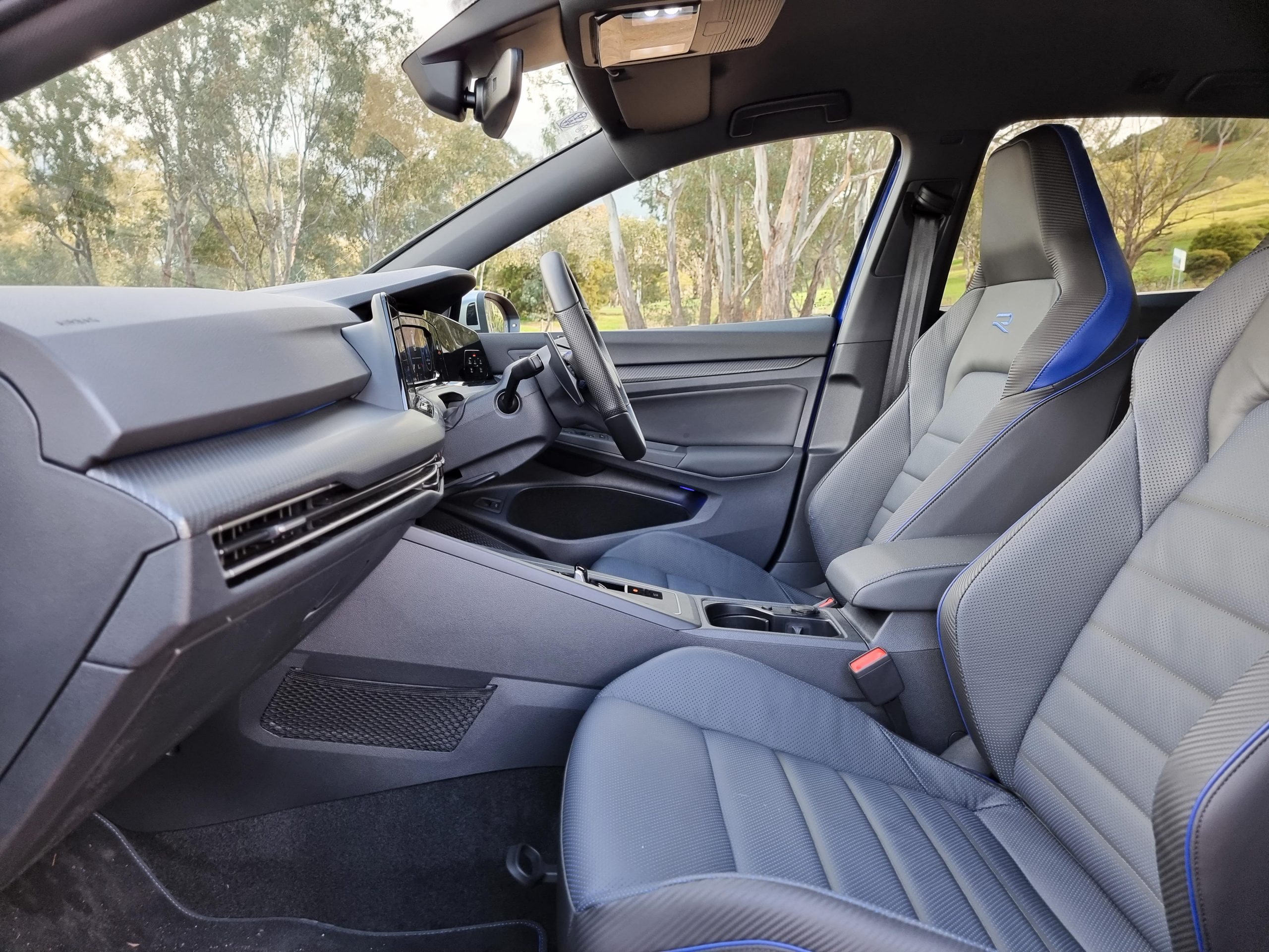 2022 VW Golf R Wagon interior